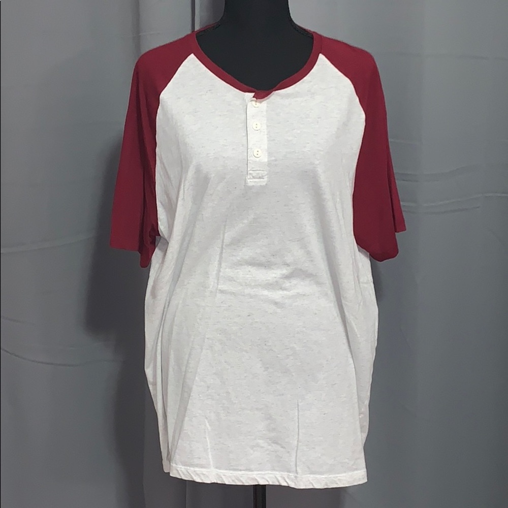 Old Navy color block short sleeve shirt.